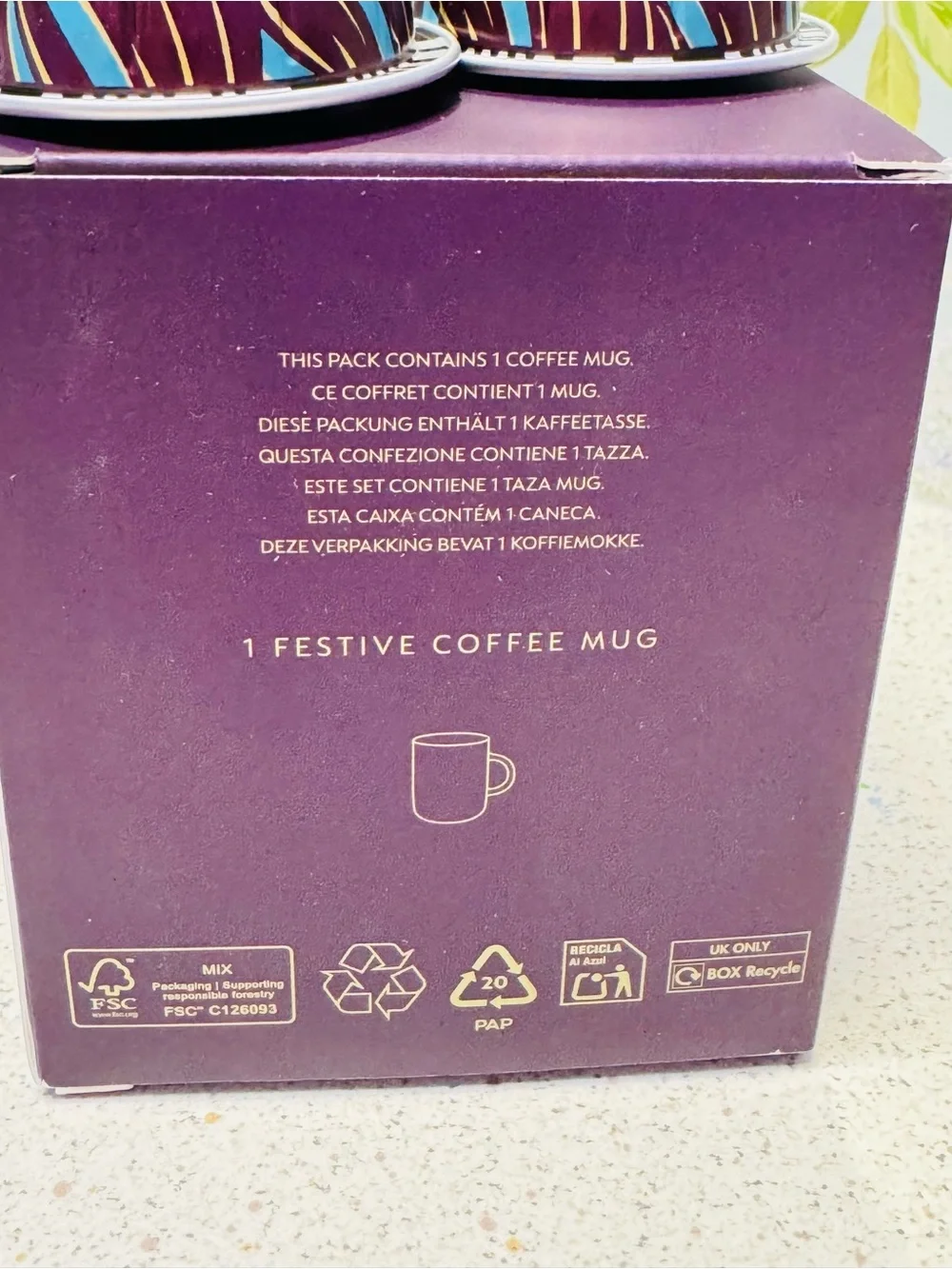 Nespresso 2025 Festival coffee ☕️ mug + 2 Free 🆓 pods